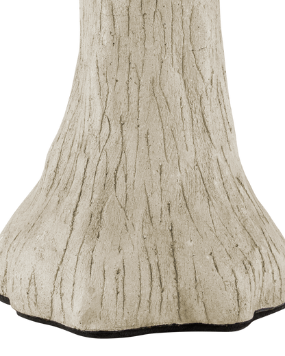 Currey & Co. Faux Bois Medium Bird Bath 2200-0045