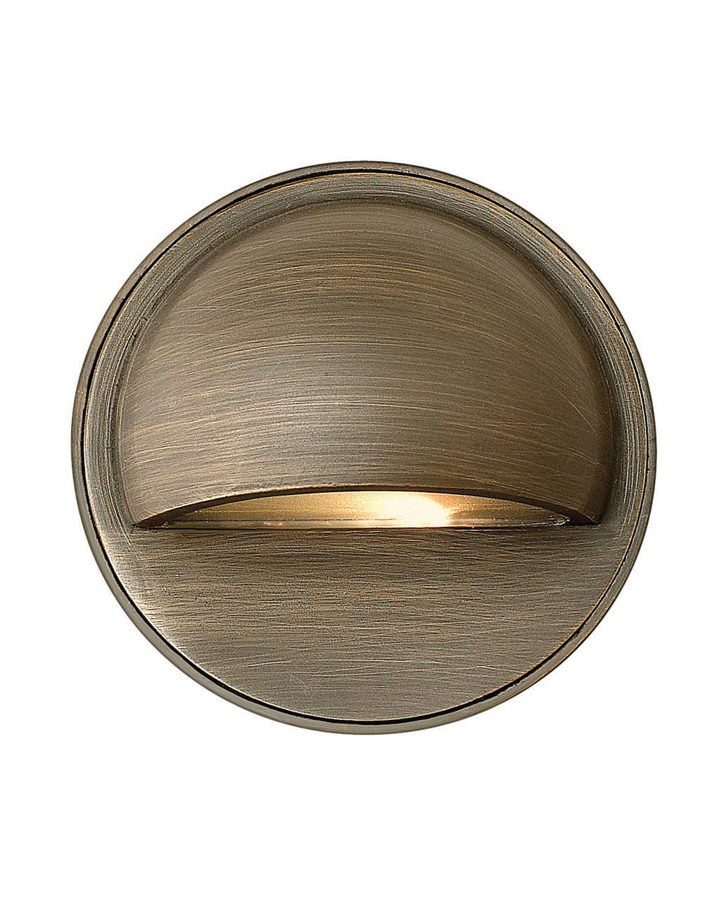 Hinkley Lighting Hardy Island Round Eyebrow Deck Sconce Matte Bronze LED Bulb(s) Included 16801MZ-LL