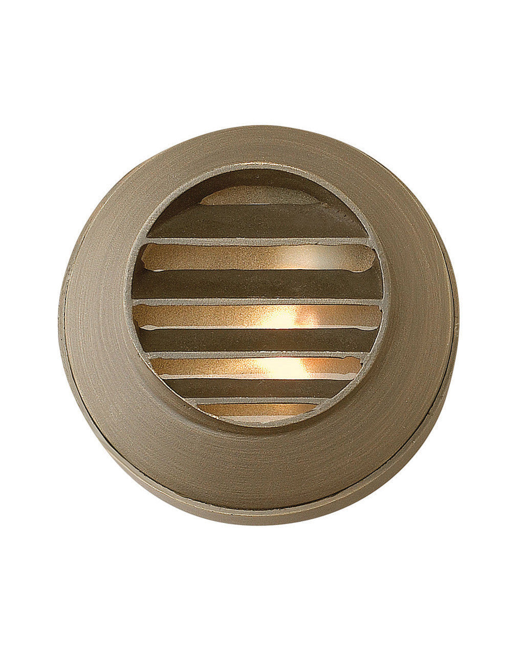 Hinkley Lighting Hardy Island Round Louvered Deck Sconce Matte Bronze LED Bulb(s) Included 16804MZ-LL