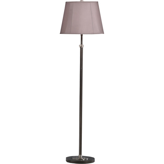 Robert Abbey  Bruno Floor Lamp in Lead Bronze Finish with Ebonized Nickel Accents 1842