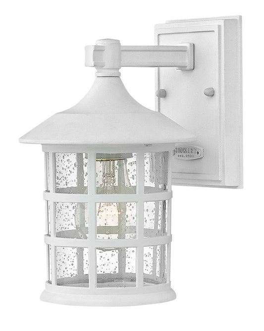 Hinkley Lighting Freeport Coastal Elements Small Wall Mount Lantern Textured White 1860TW