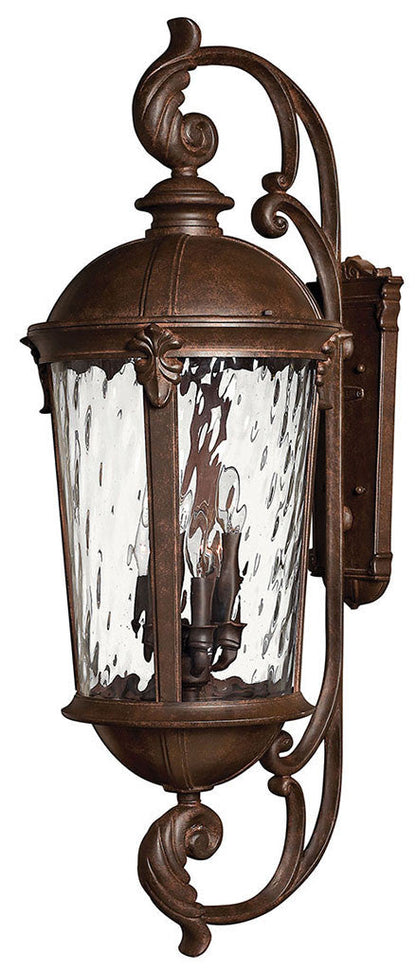 Hinkley Lighting Windsor Extra Large Wall Mount Lantern River Rock 1929RK