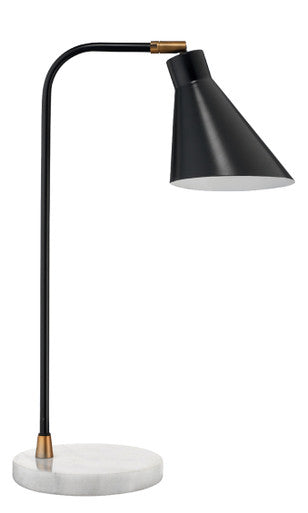 Jamie Young Chronicle Task Lamp in Black Metal 1CHRO-TLBK