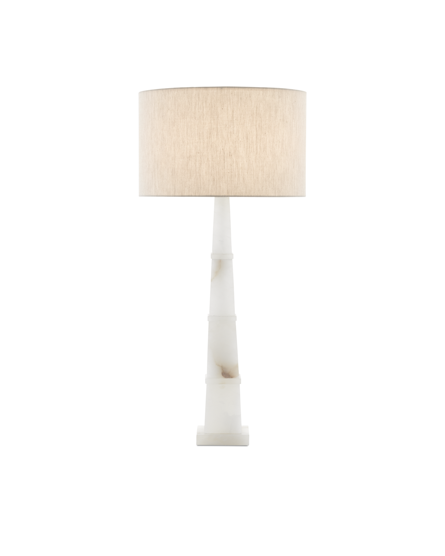 Currey & Co. Alabastro White Table Lamp 6000-0595