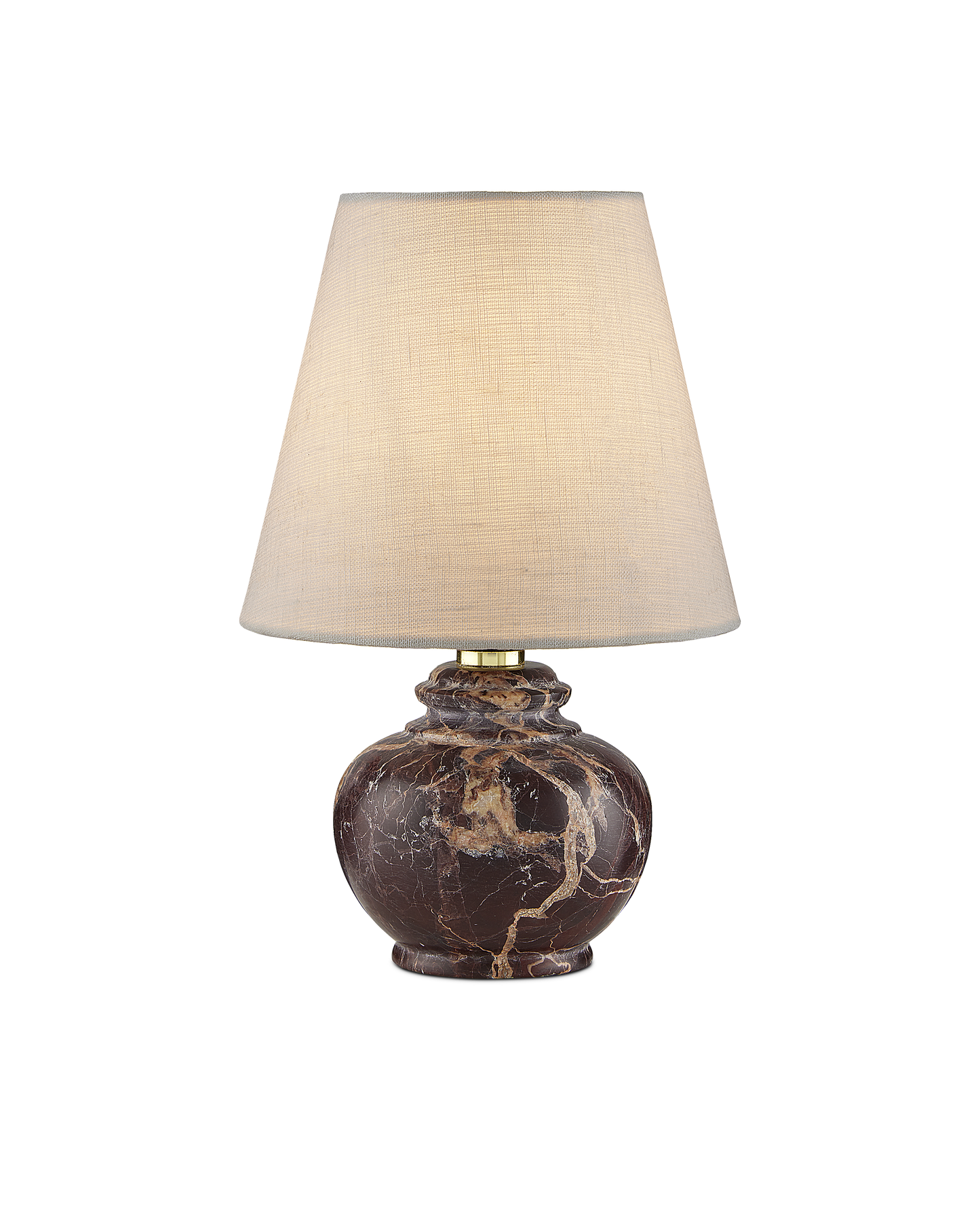 Currey & Co. Piccolo Brown Mini Table Lamp 6000-0805