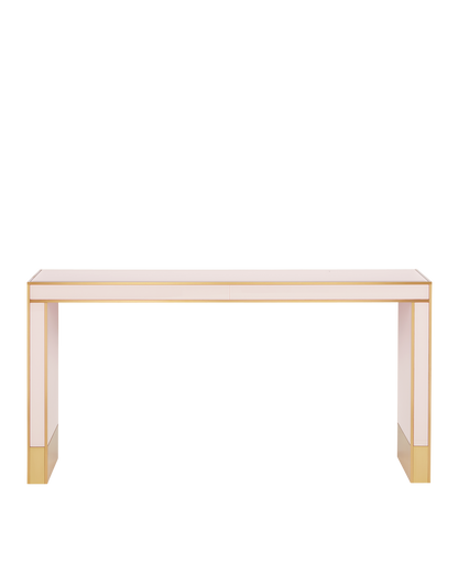 Currey & Co. Arden Pink Console Table 3000-0210