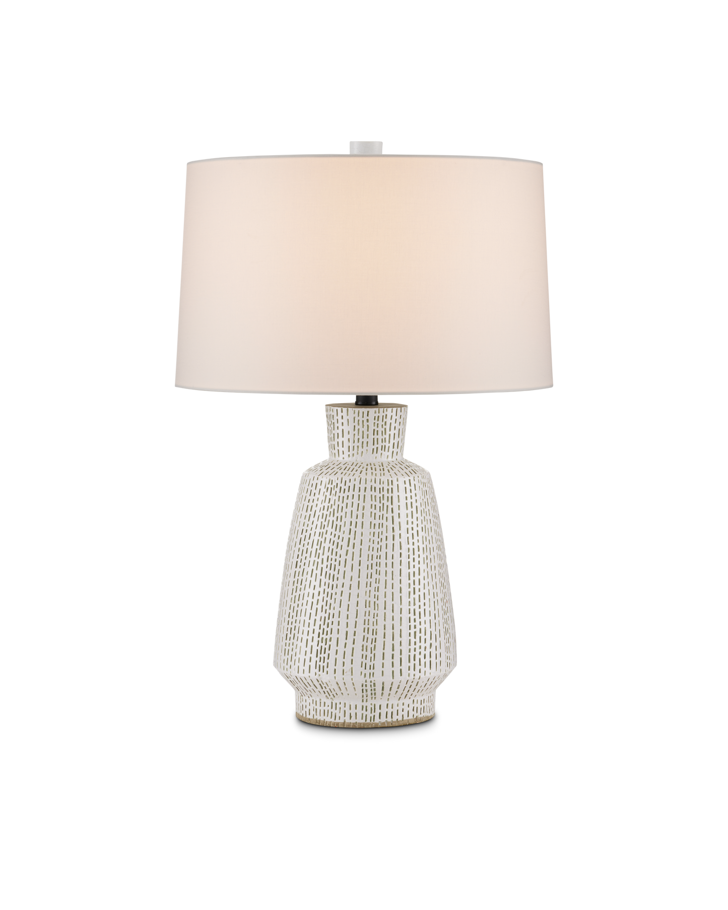 Currey & Co. Dash White Table Lamp 6000-0848