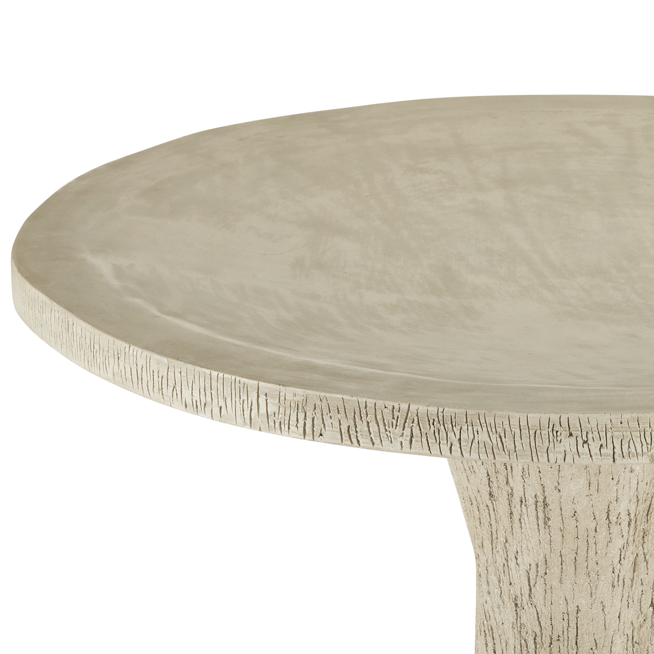 Currey & Co. Faux Bois Bird Bath 2200-0024