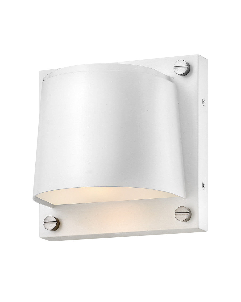 Hinkley Lighting Scout Small Wall Mount Lantern Satin White LED Bulb(s) Included 20020SW-LL