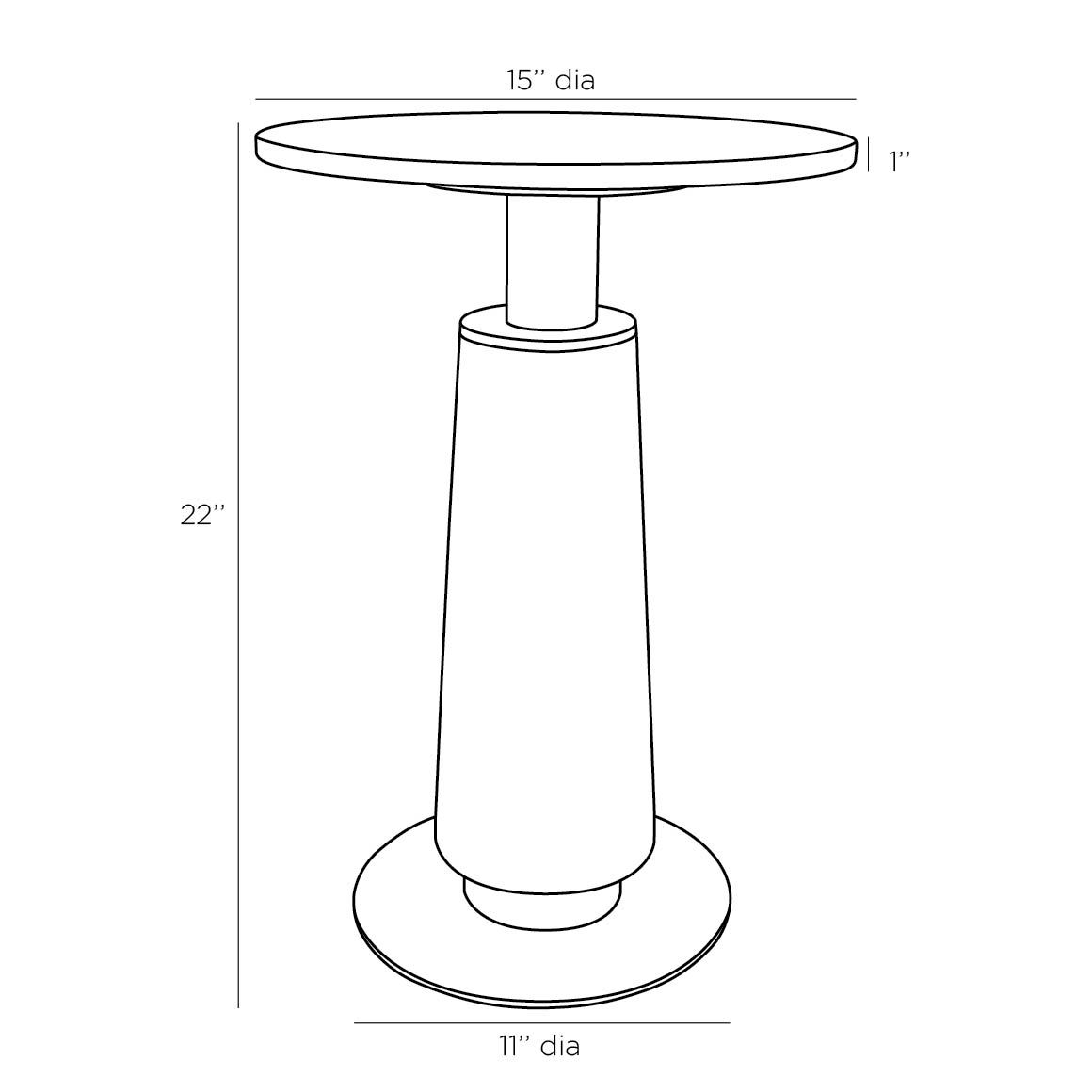 Arteriors Home Knoxville Accent Table 2020