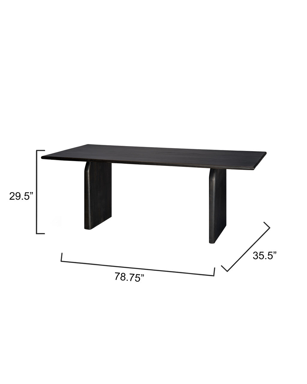 Jamie Young Arc Dining Table 20ARC-DTBK