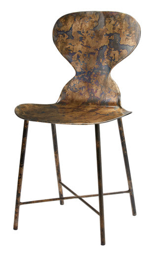 Jamie Young McCallan Metal Chair 20MCCA-CHAW