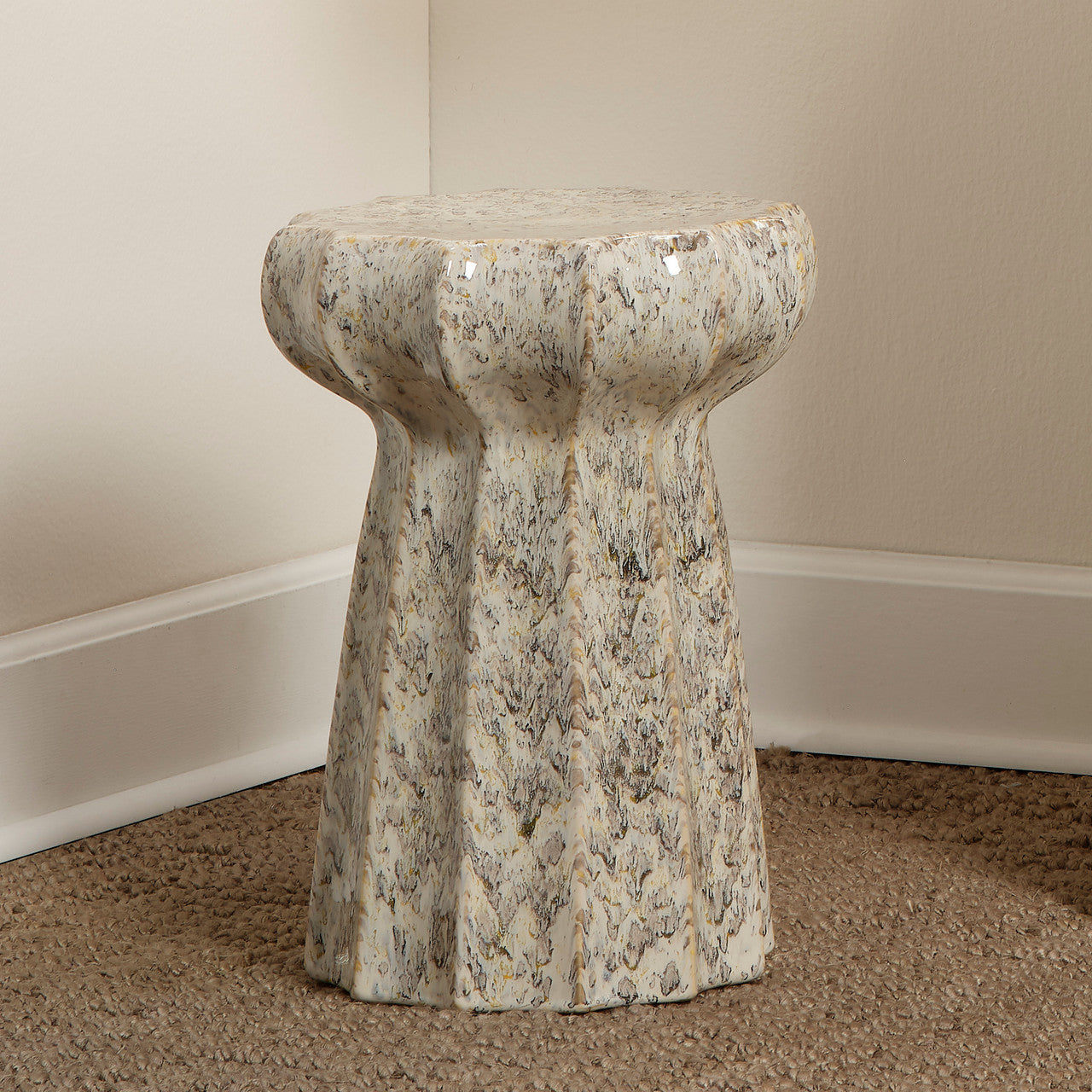 Jamie Young Oyster Side Table 20OYST-STSC