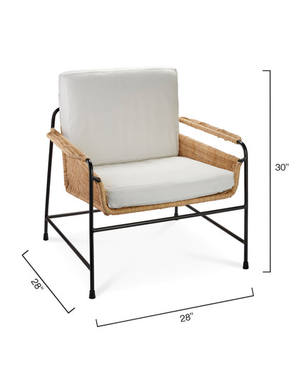 Jamie Young Palermo Lounge Chair 20PALE-CHNA