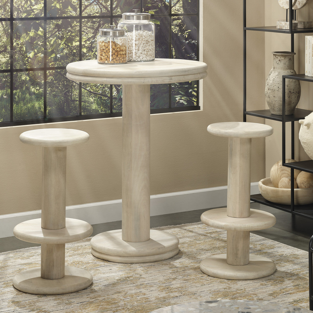 Jamie Young Rye Barstool 20RYE-BSBW