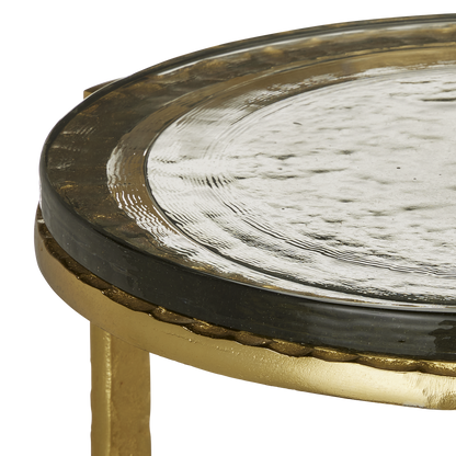 Currey & Co. Acea Gold Accent Table 4000-0156