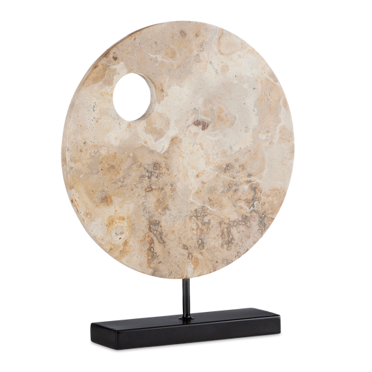 Currey & Co. 15.75" Wes Marble Disc 1200-0772