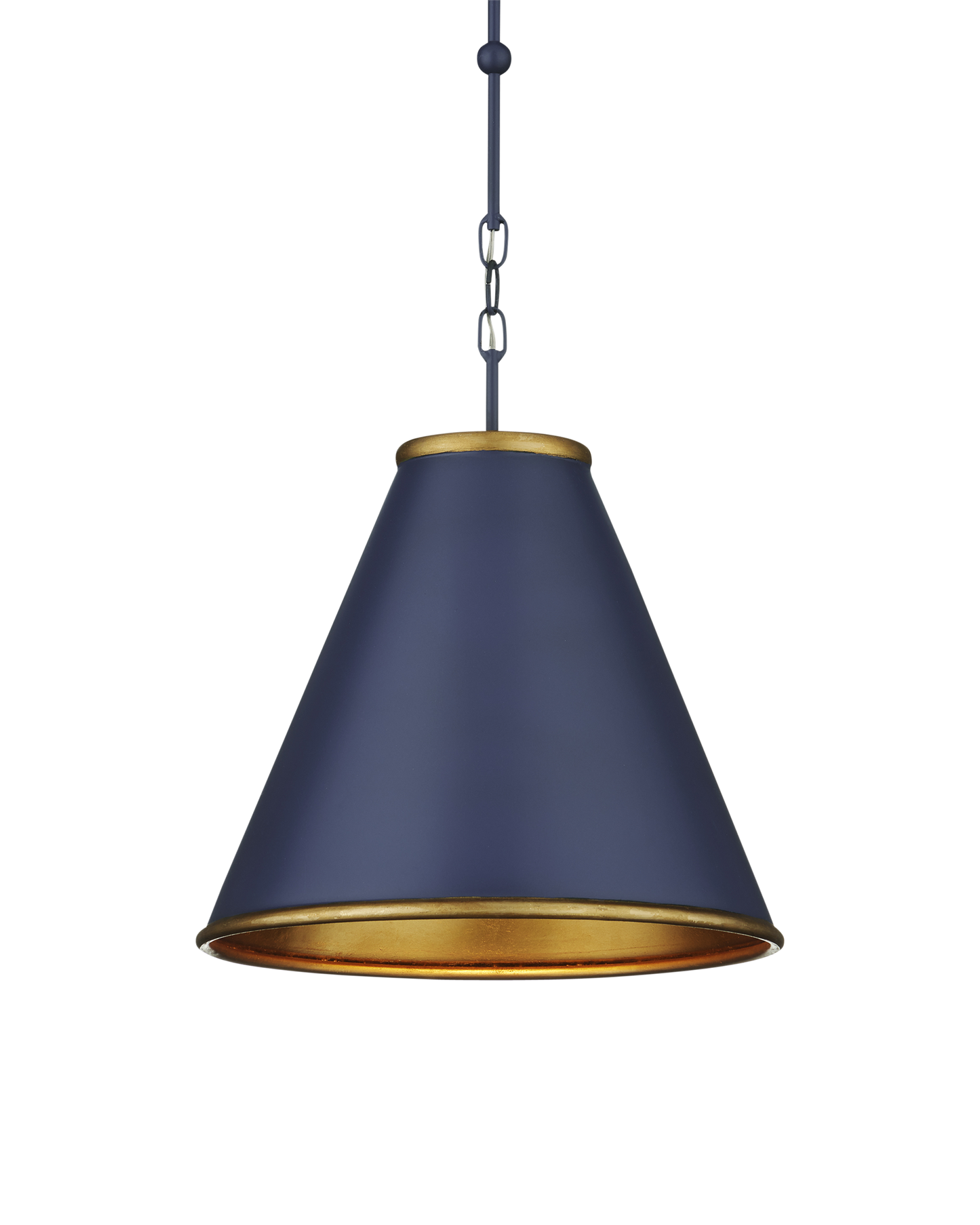 Currey & Co. Pierrepont Small Blue Pendant 9000-1102