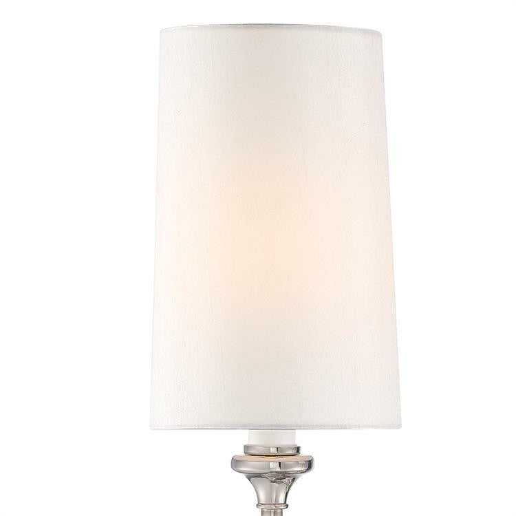 SPECIAL BUY: Crystorama Libby Langdon for Crystorama Sylvan 2 Light Polished Nickel Sconce 2242-PN