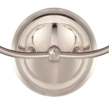 SPECIAL BUY: Crystorama Libby Langdon for Crystorama Sylvan 2 Light Polished Nickel Sconce 2242-PN