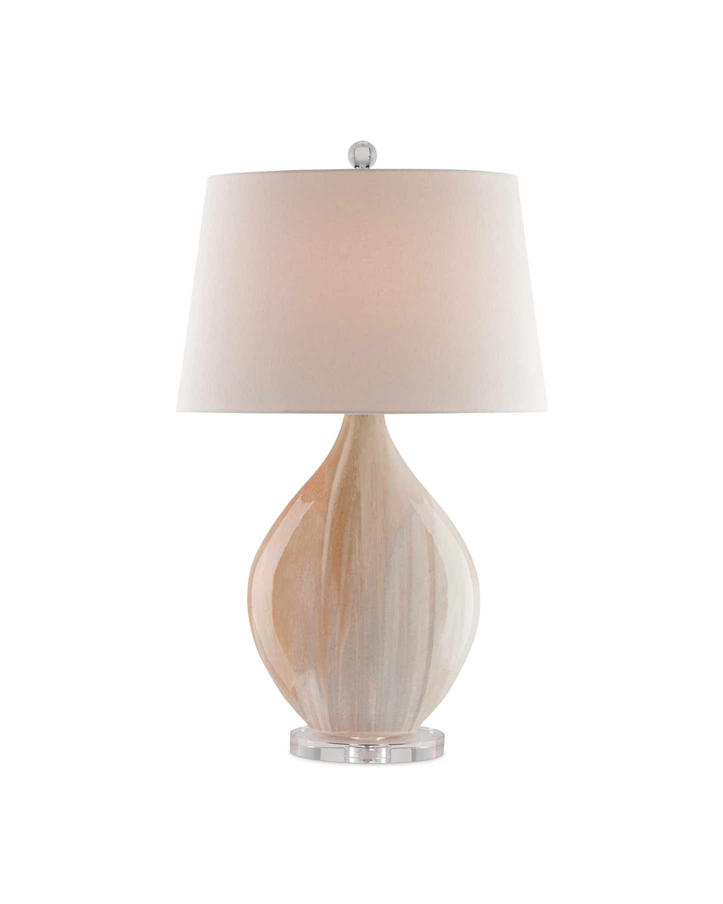 Currey & Co. Opal Blush Table Lamp 6111