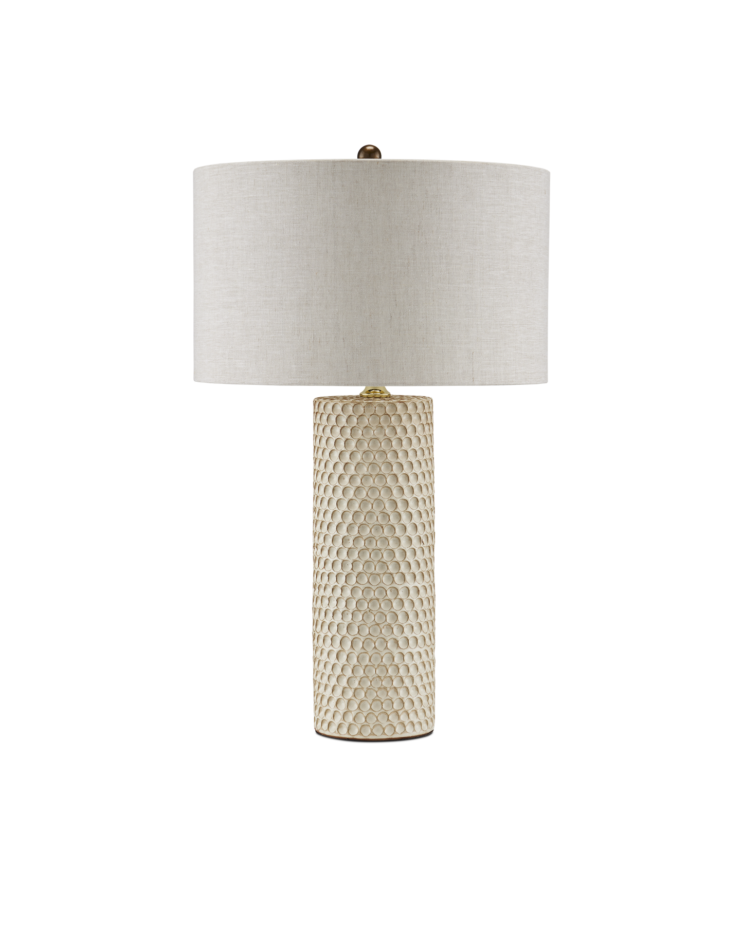 Currey & Co. Polka Dot Ivory Table Lamp 6000-0819