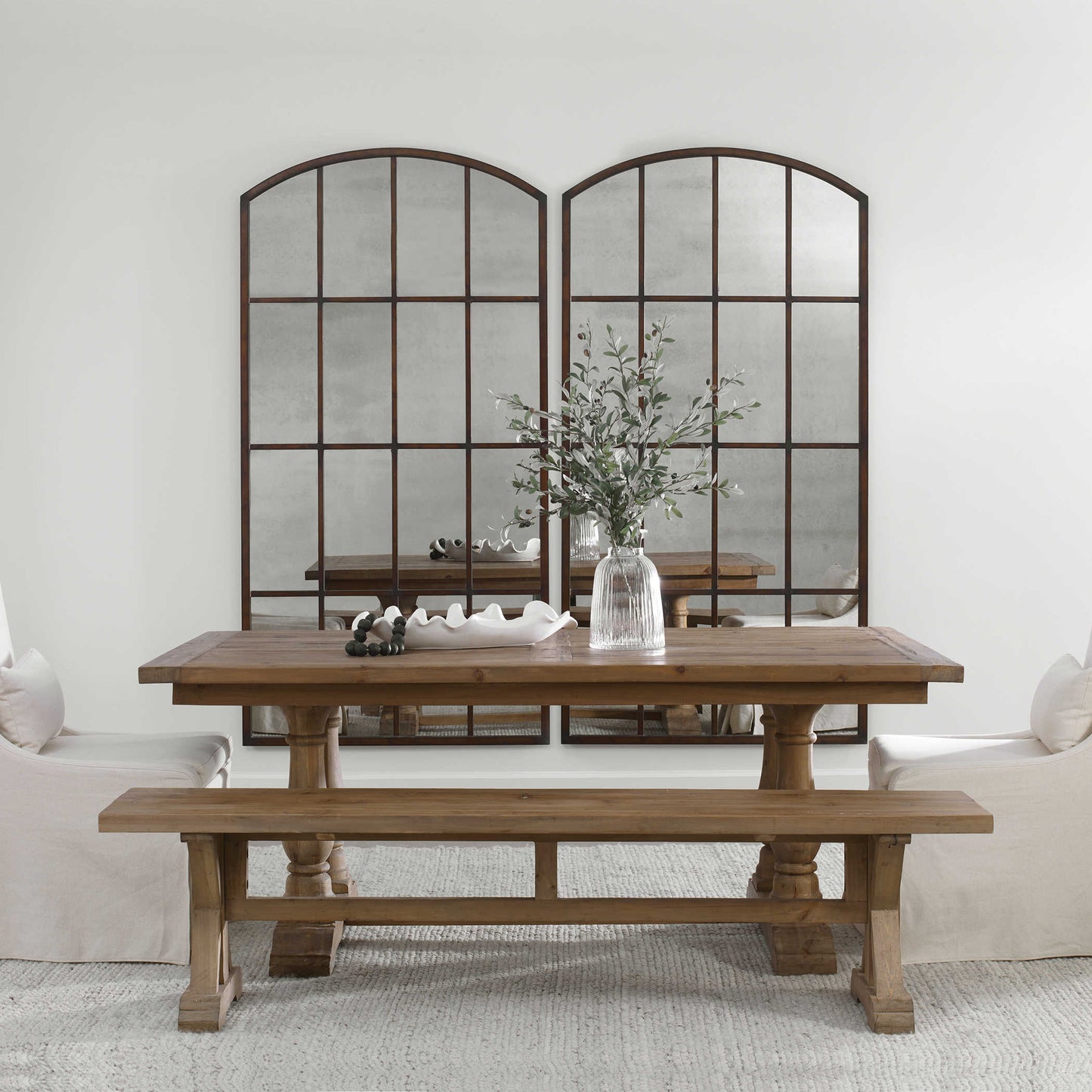 Uttermost  Stratford Salvaged Wood Dining Table 24557