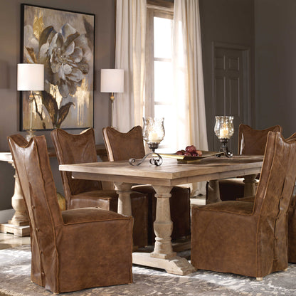 Uttermost  Stratford Salvaged Wood Dining Table 24557