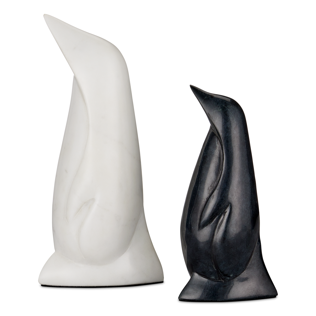 Currey & Co. Black & White Penguin Set of 2 1200-0820