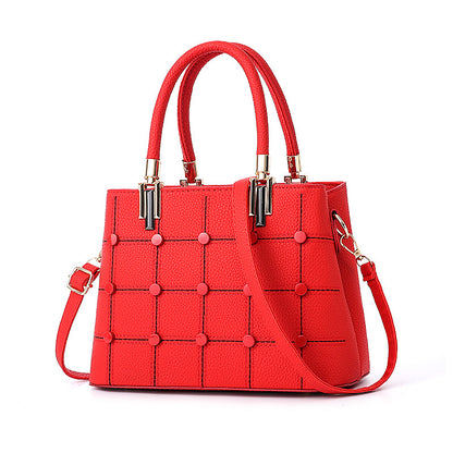 Dahlia Designer Rivet Handbag in 8 Colors