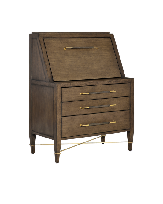 Currey & Co. Verona Chanterelle Secretary Desk 3000-0295