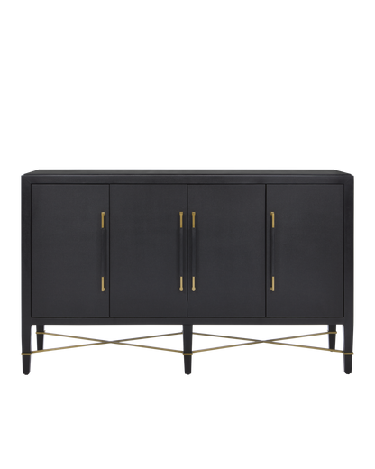 Currey & Co. Verona Black Sideboard 3000-0037