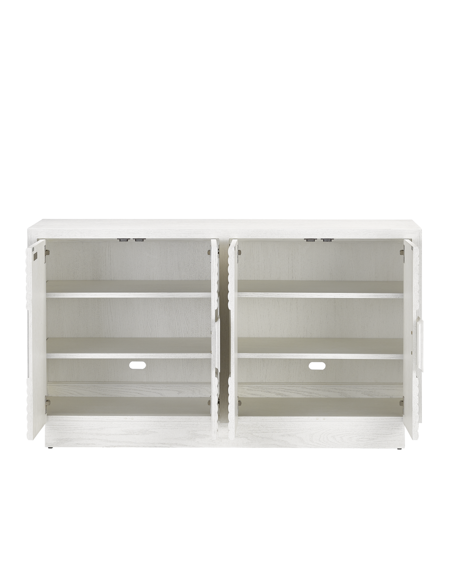 Currey & Co. Morombe White Cabinet 3000-0151