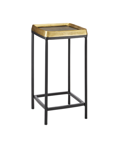 Currey & Co. Tanay Brass Accent Table 4000-0149