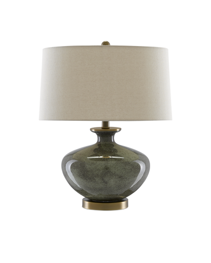 Currey & Co. Greenlea Gray Table Lamp 6000-0601