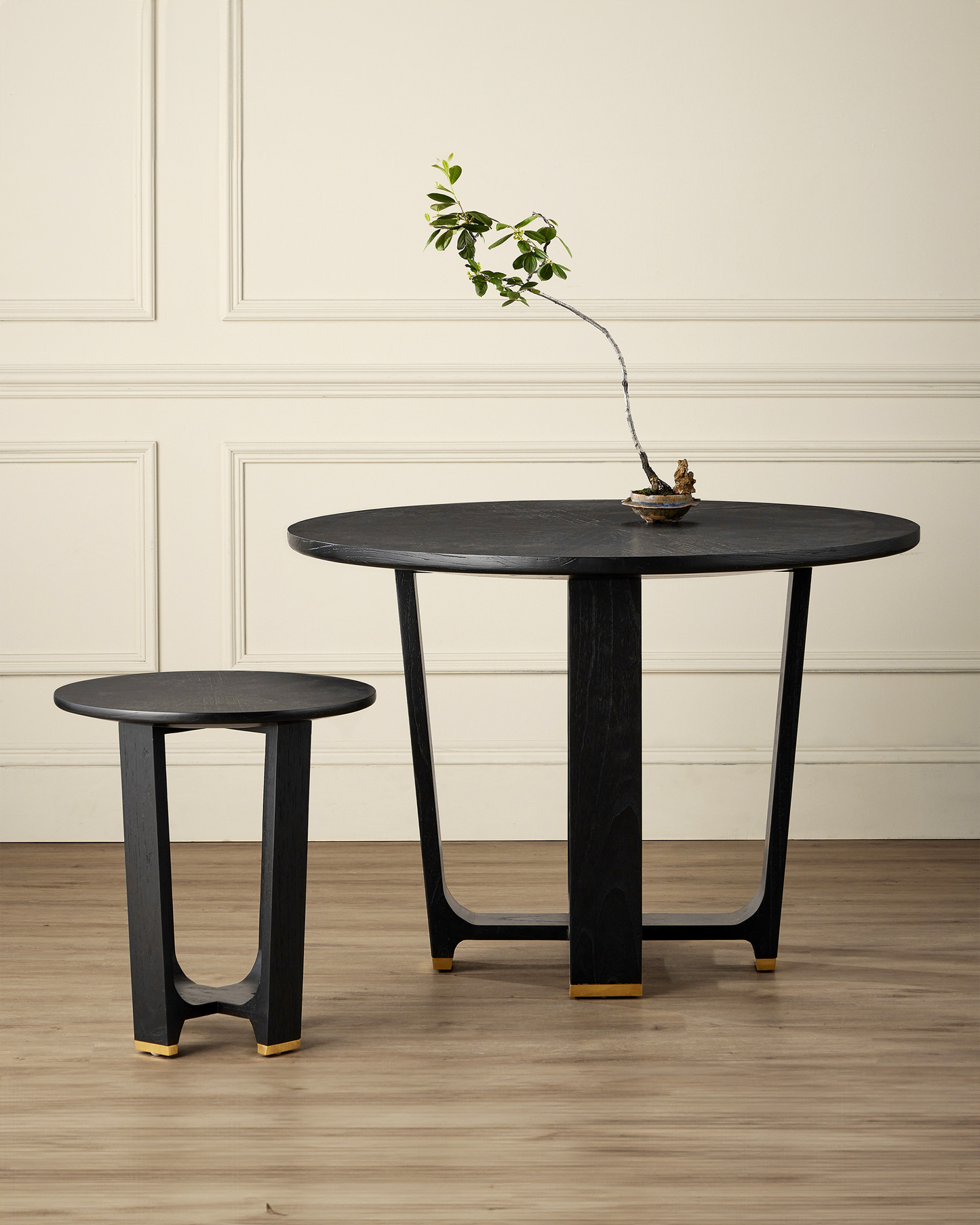 Currey & Co. Blake Black Accent Table 3000-0259