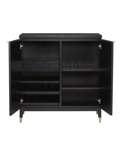 Currey & Co. Sergio Bar Cabinet 3000-0206