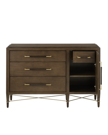 Currey & Co. Verona Chanterelle Three-Drawer Chest 3000-0251