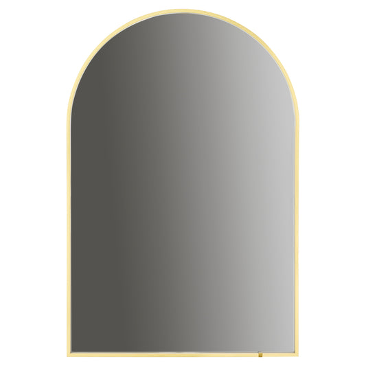 Oxygen Lighting Avior Mirror in Brushed Brass 3-0105-55