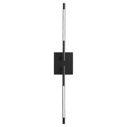 Oxygen Lighting Palillos Sconce in Black 3-404-15