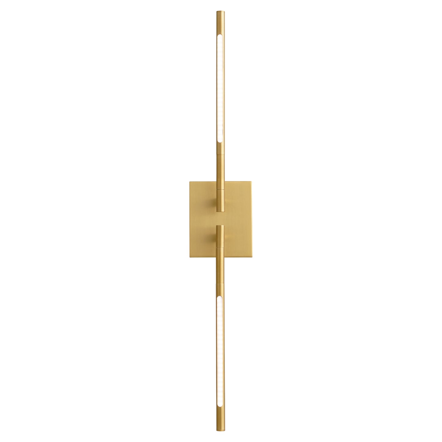 Oxygen Lighting Palillos Sconce in Aged Brass 3-404-40