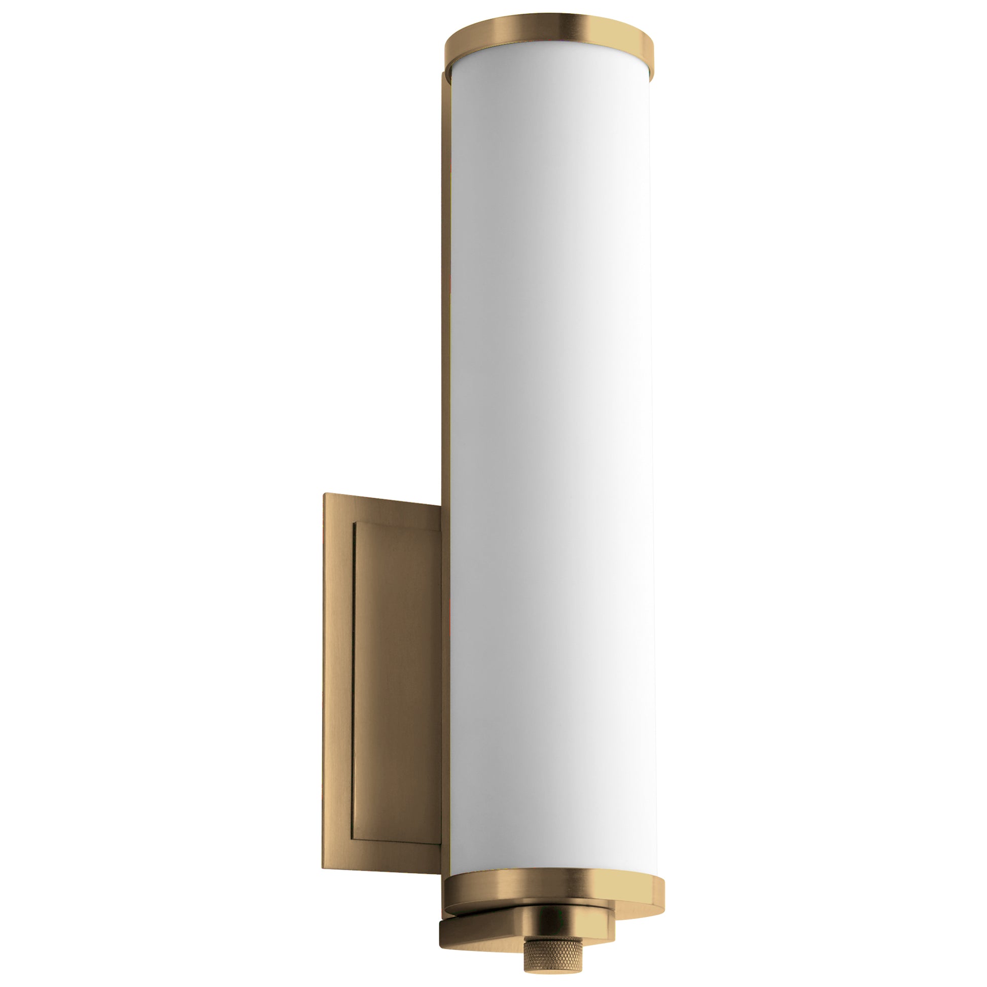 Oxygen Lighting Tempus Sconce in Aged Brass 3-5000-40