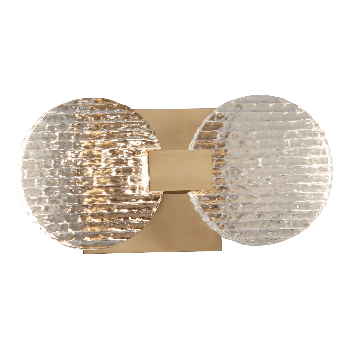 Oxygen Lighting Axiom Sconce in Aged Brass 3-5050-40