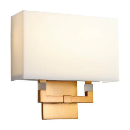 Oxygen Lighting Chameleon Sconce in Aged Brass 3-514-40