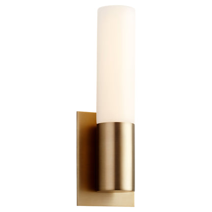 Oxygen Lighting Magneta Sconce in Aged Brass 3-528-40