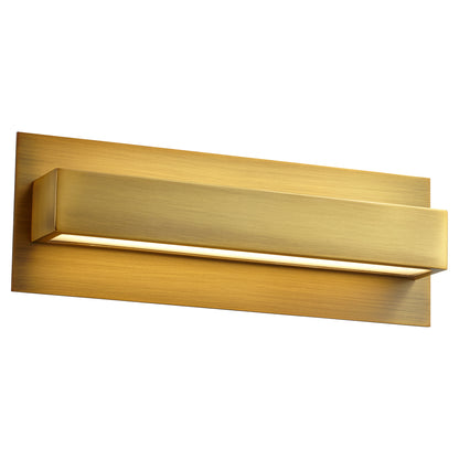 Oxygen Lighting Alcor Sconce in Aged Brass 3-532-40