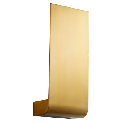 Oxygen Lighting Halo Sconce in Aged Brass 3-535-40