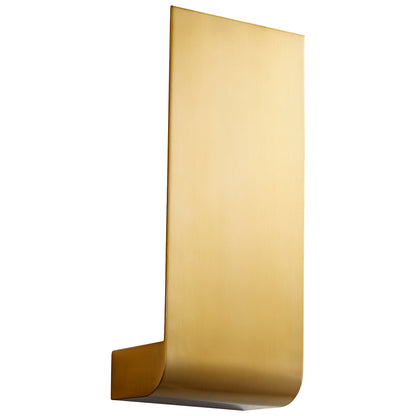 Oxygen Lighting Halo Sconce in Aged Brass 3-535-40