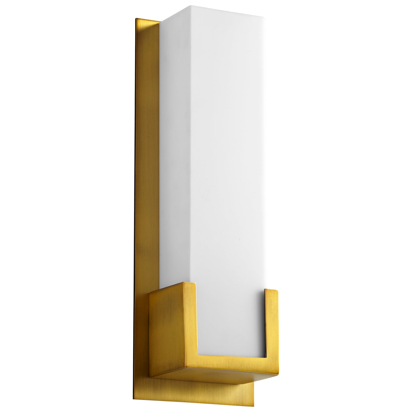 Oxygen Lighting Orion Sconce in Aged Brass 3-540-40