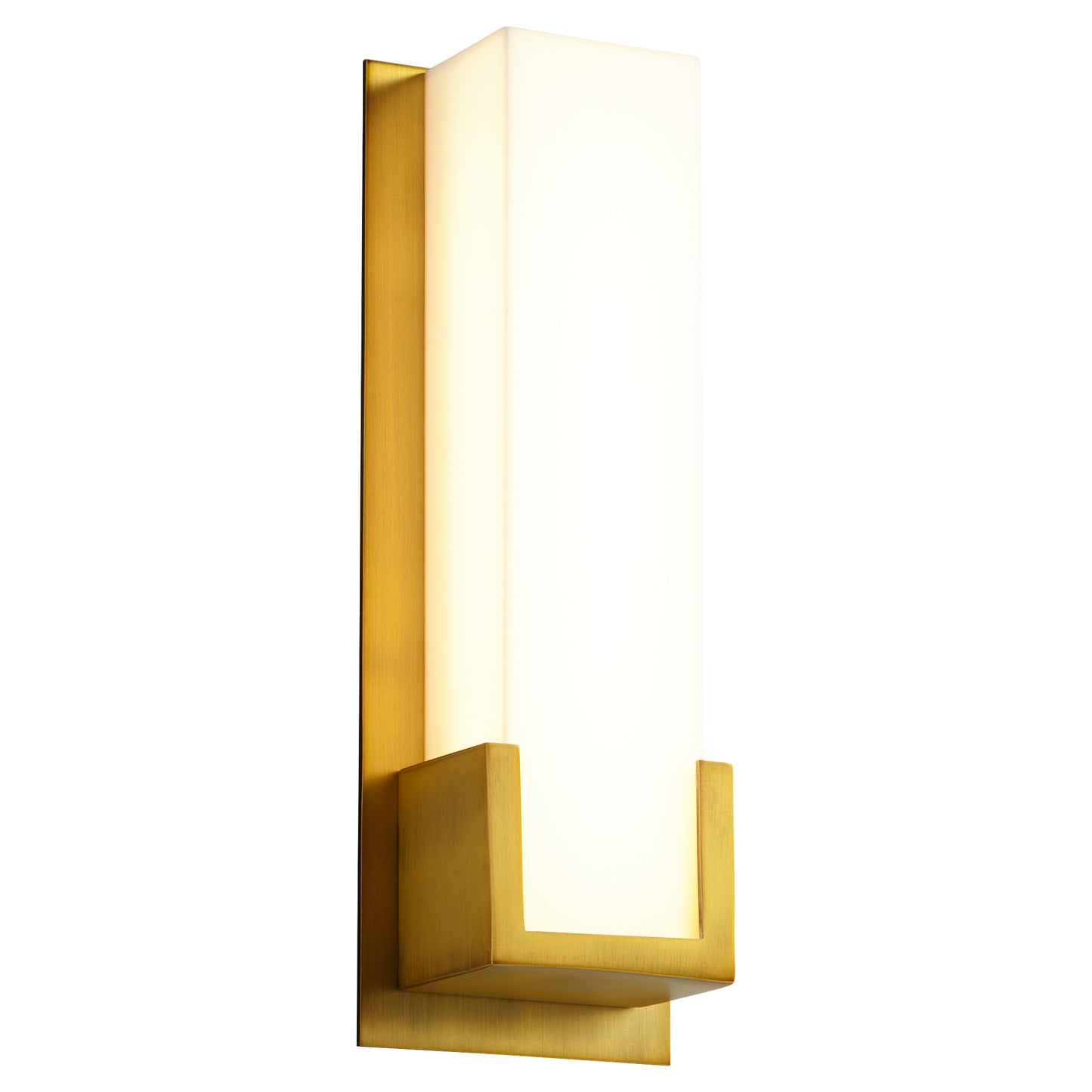 Oxygen Lighting Orion Sconce in Aged Brass 3-540-40